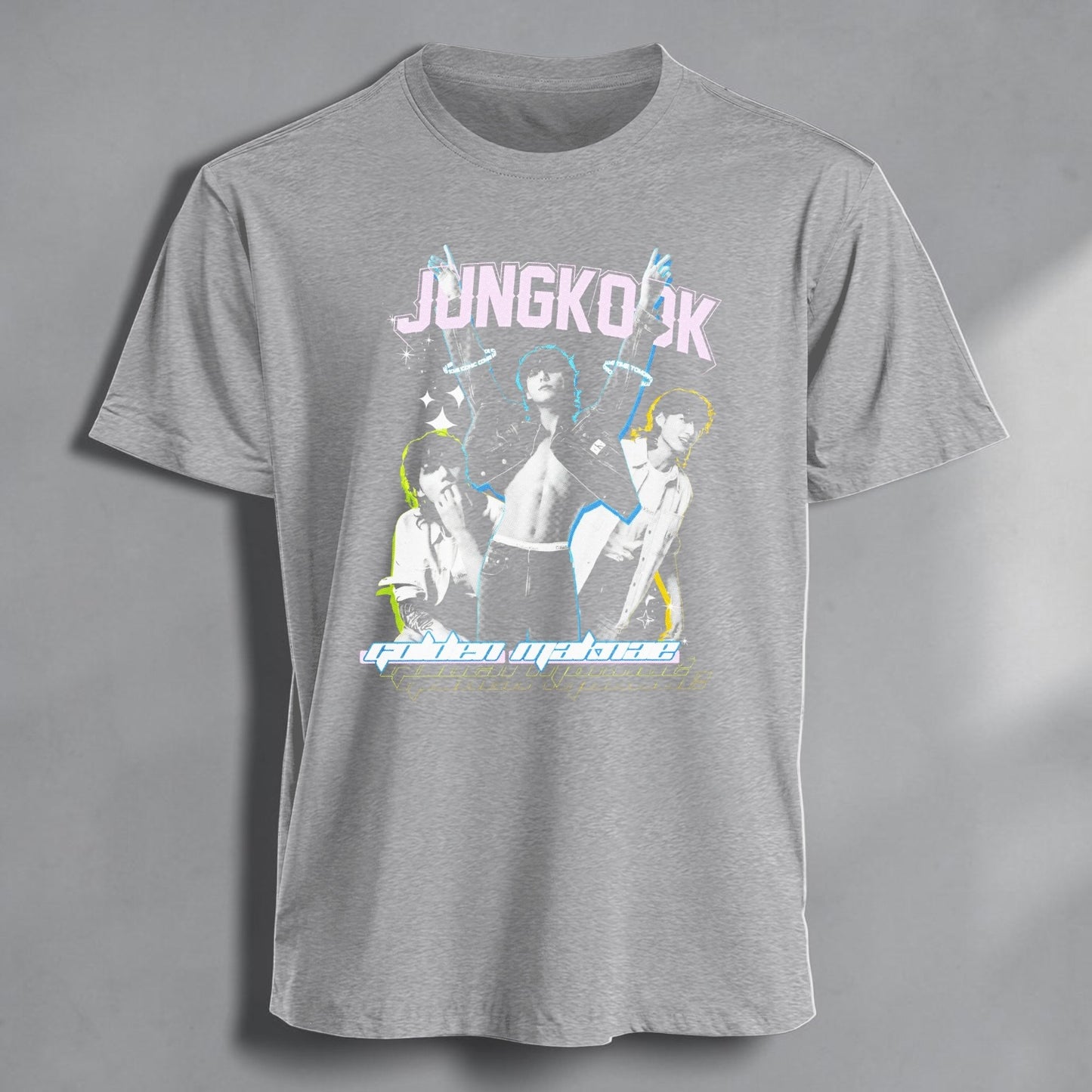 Polera Jungkook, vista trasera - Oh My Merch Chile
