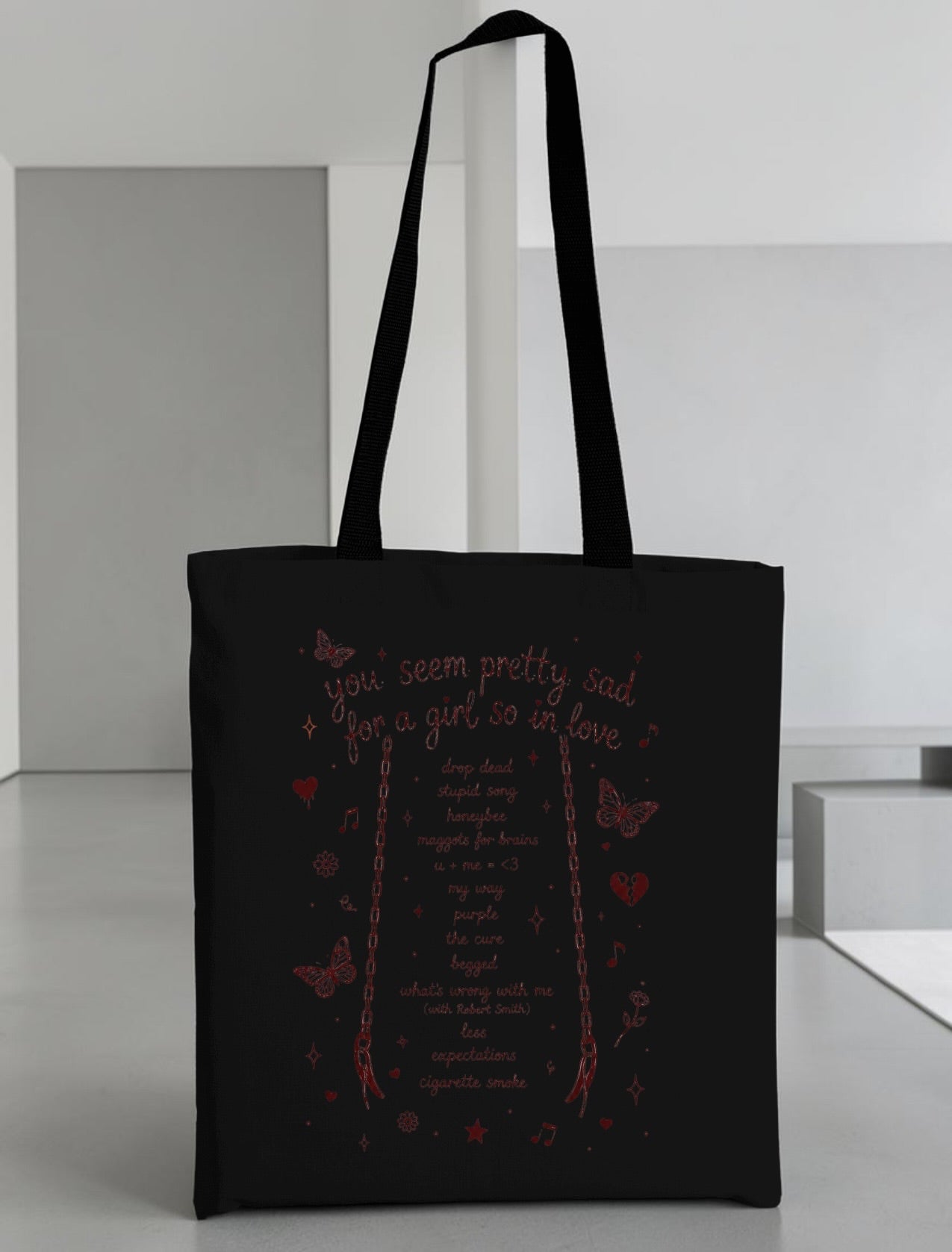 Tote Bag You Seem Pretty Sad For A Girl So In Love - Olivia Rodrigo