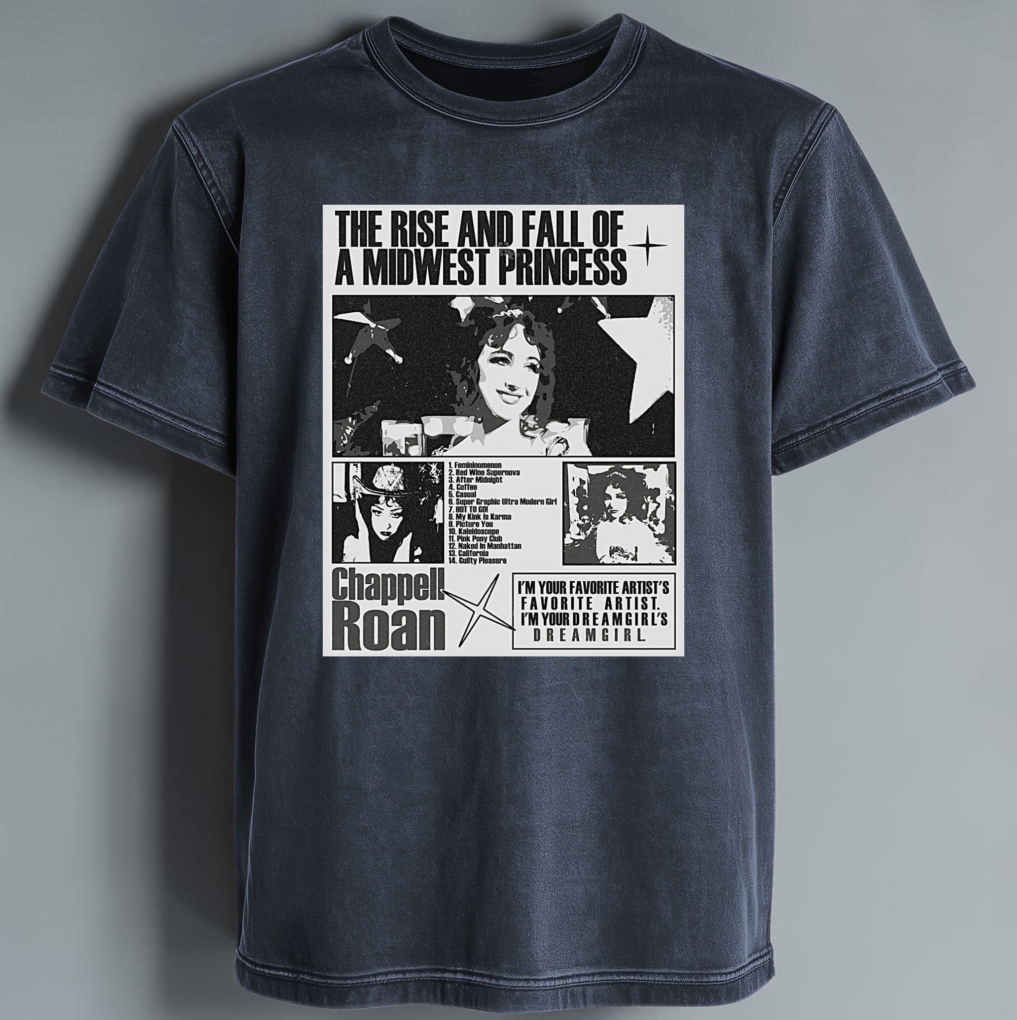 Polera Acid Wash Chappell Roan