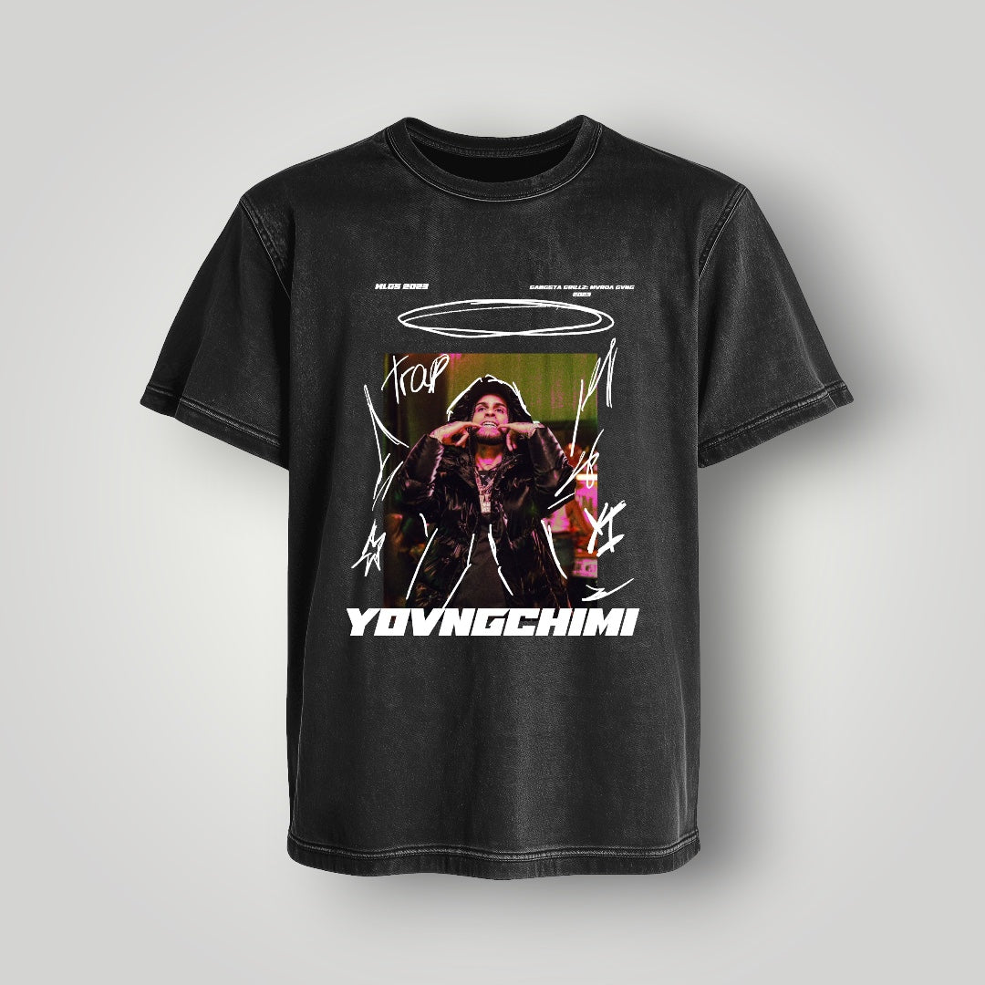 Polera Acid Wash Yovngchimi - Oh My Merch Chile, merch de banda y streetwear musical