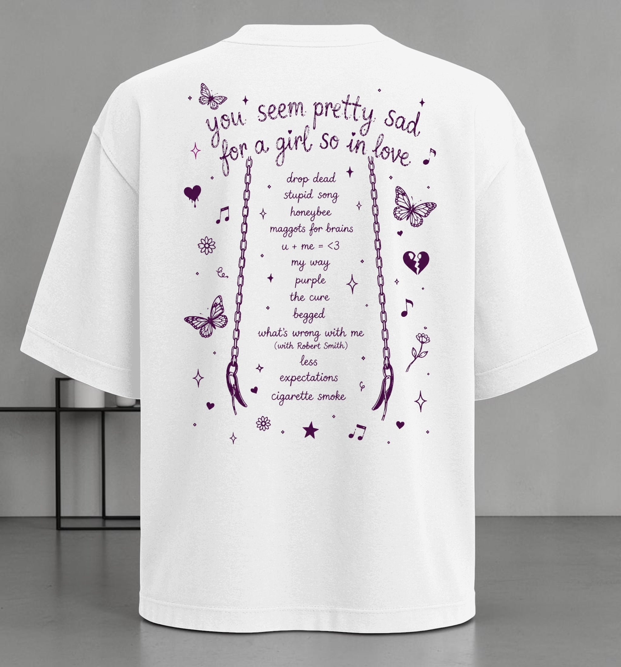 Polera "I'm Not Kissing Any Boy That Is Passive" - Olivia Rodrigo Cat Edition