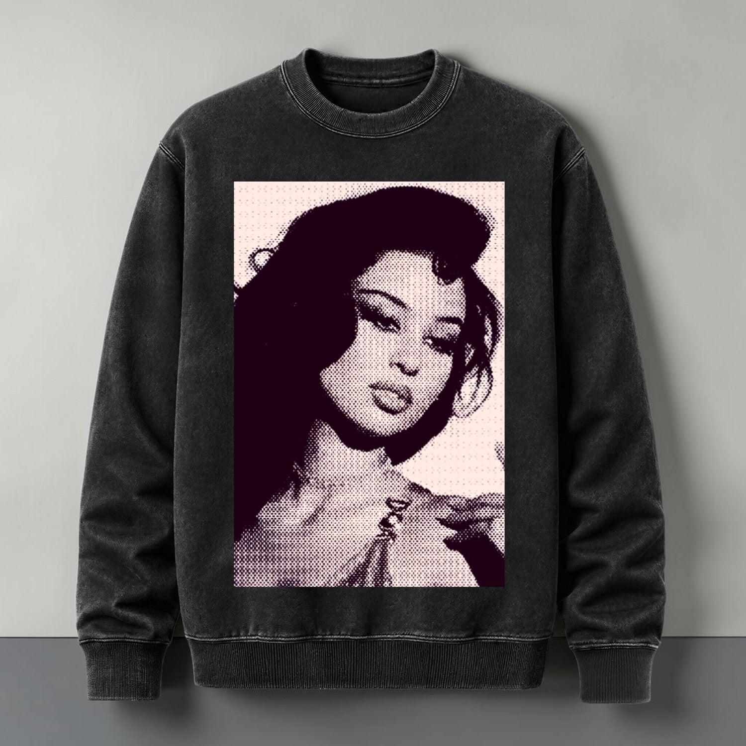 Polerón Polo Acid Wash Alexa Demie