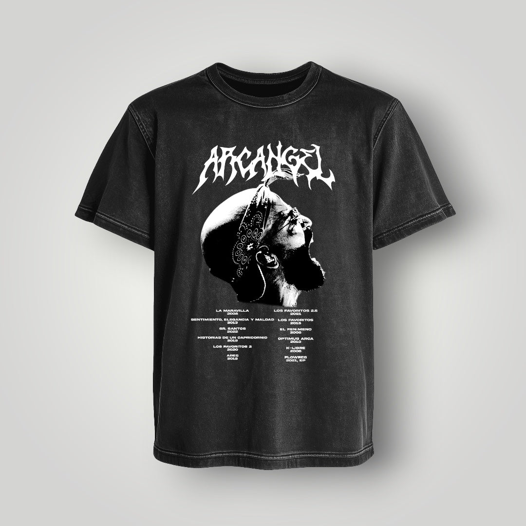 Polera Acid Wash Arcangel - Oh My Merch Chile, merch de banda y streetwear musical