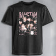 Polera Acid Wash Bangtan (BTS), vista frontal - Oh My Merch Chile