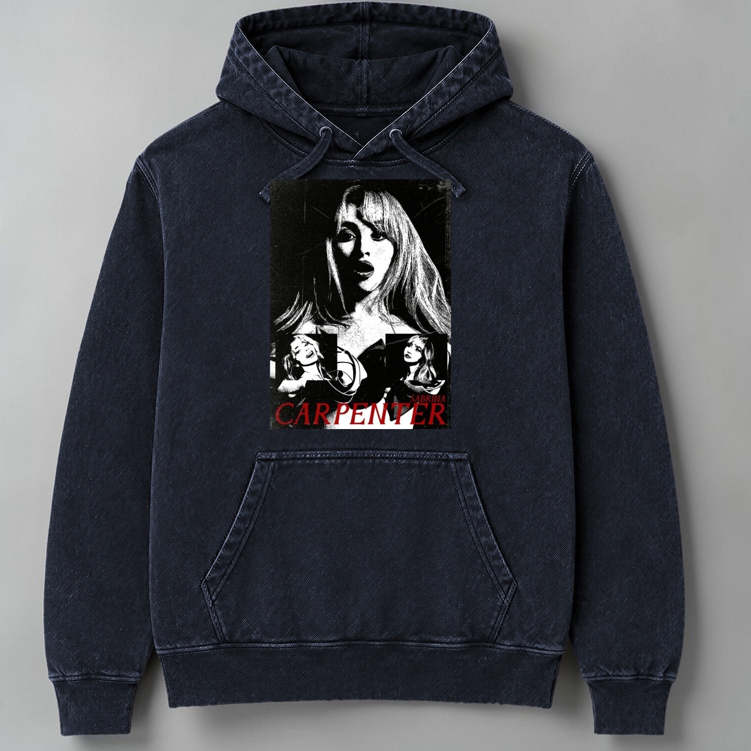 Polerón Canguro Acid Wash Sabrina Carpenter