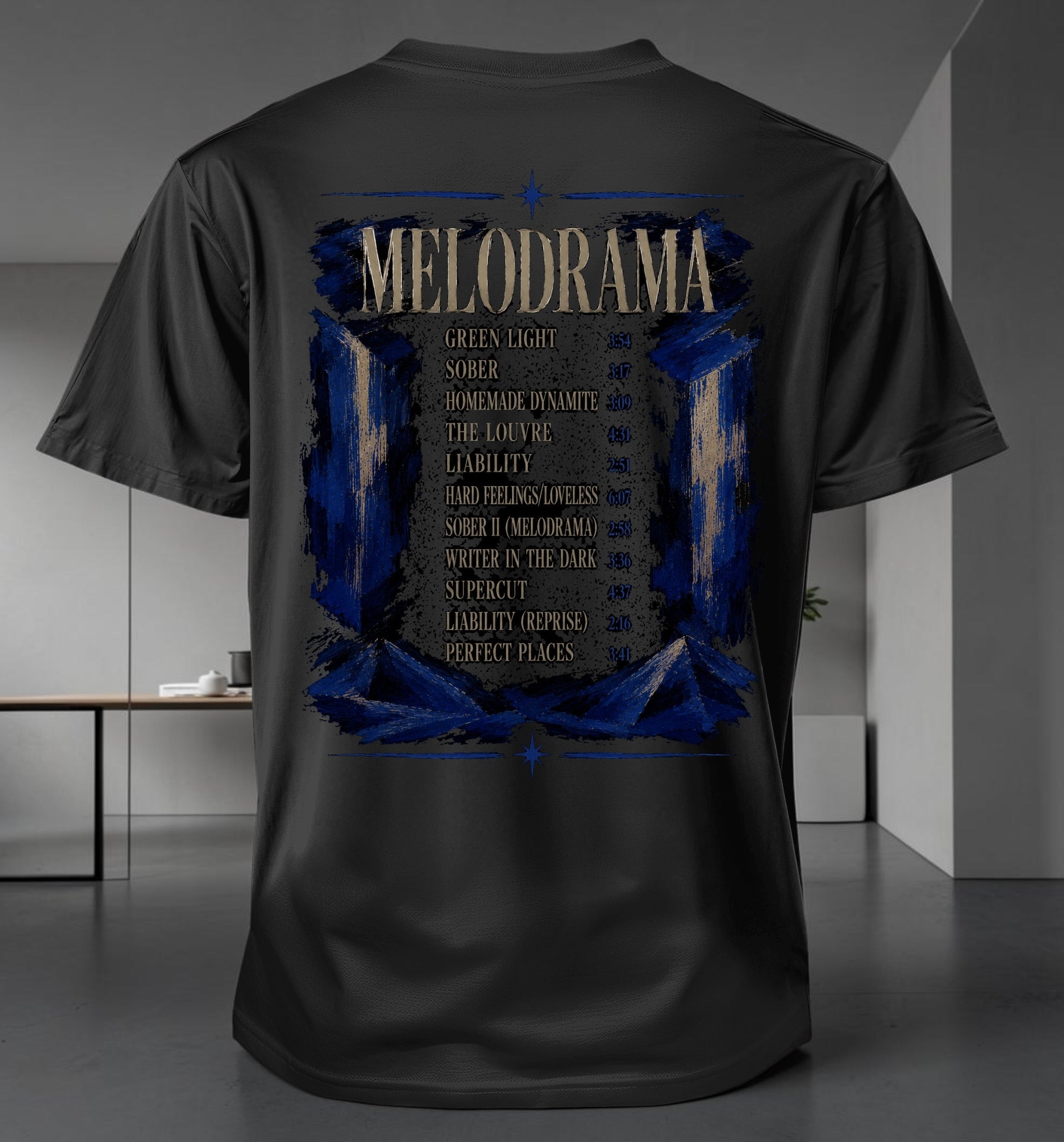 Polera "What The Fuck Are Perfect Places?"– Melodrama Cat Edition