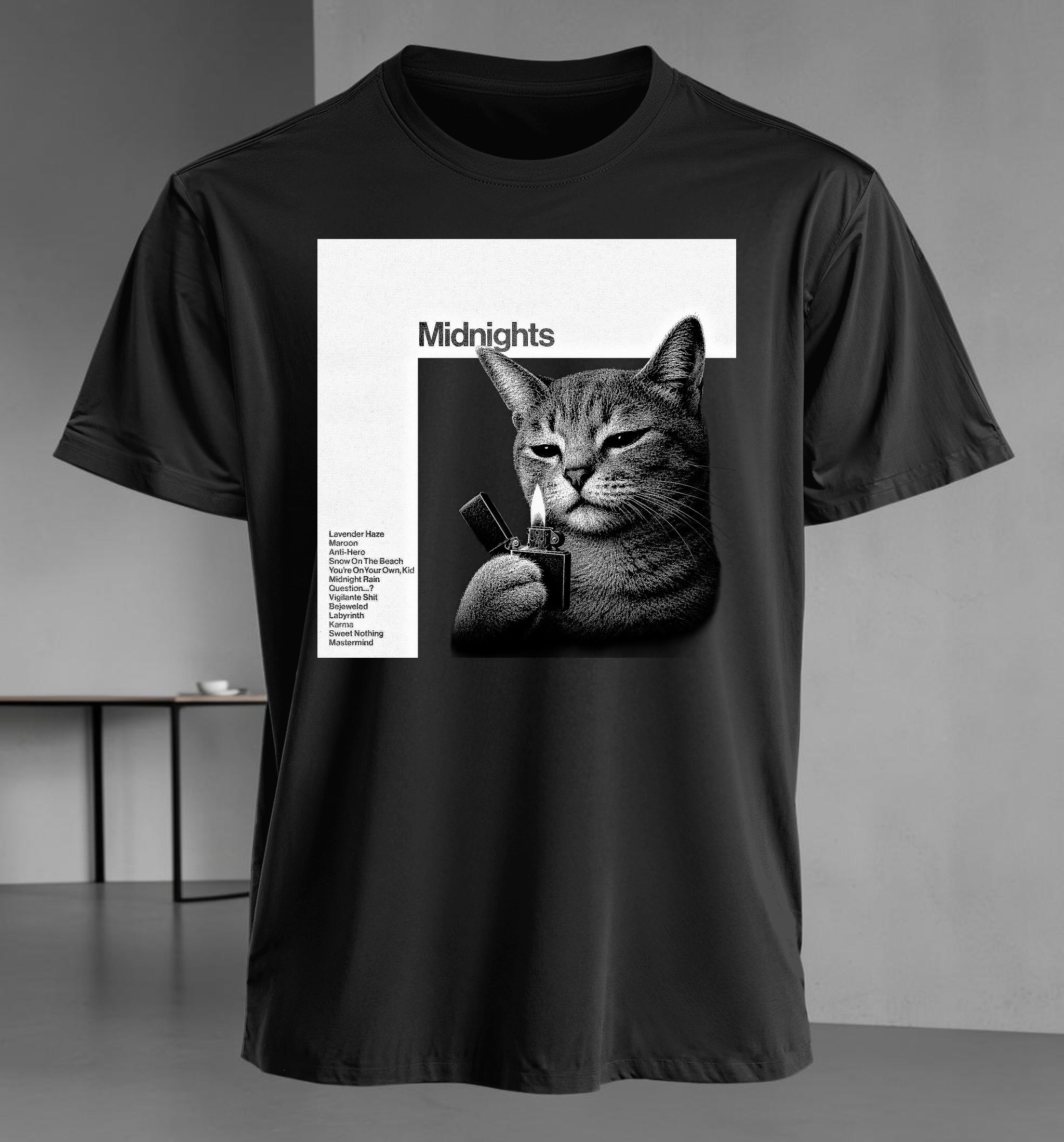 Polera Midnights Cat Edition - Taylor Swift