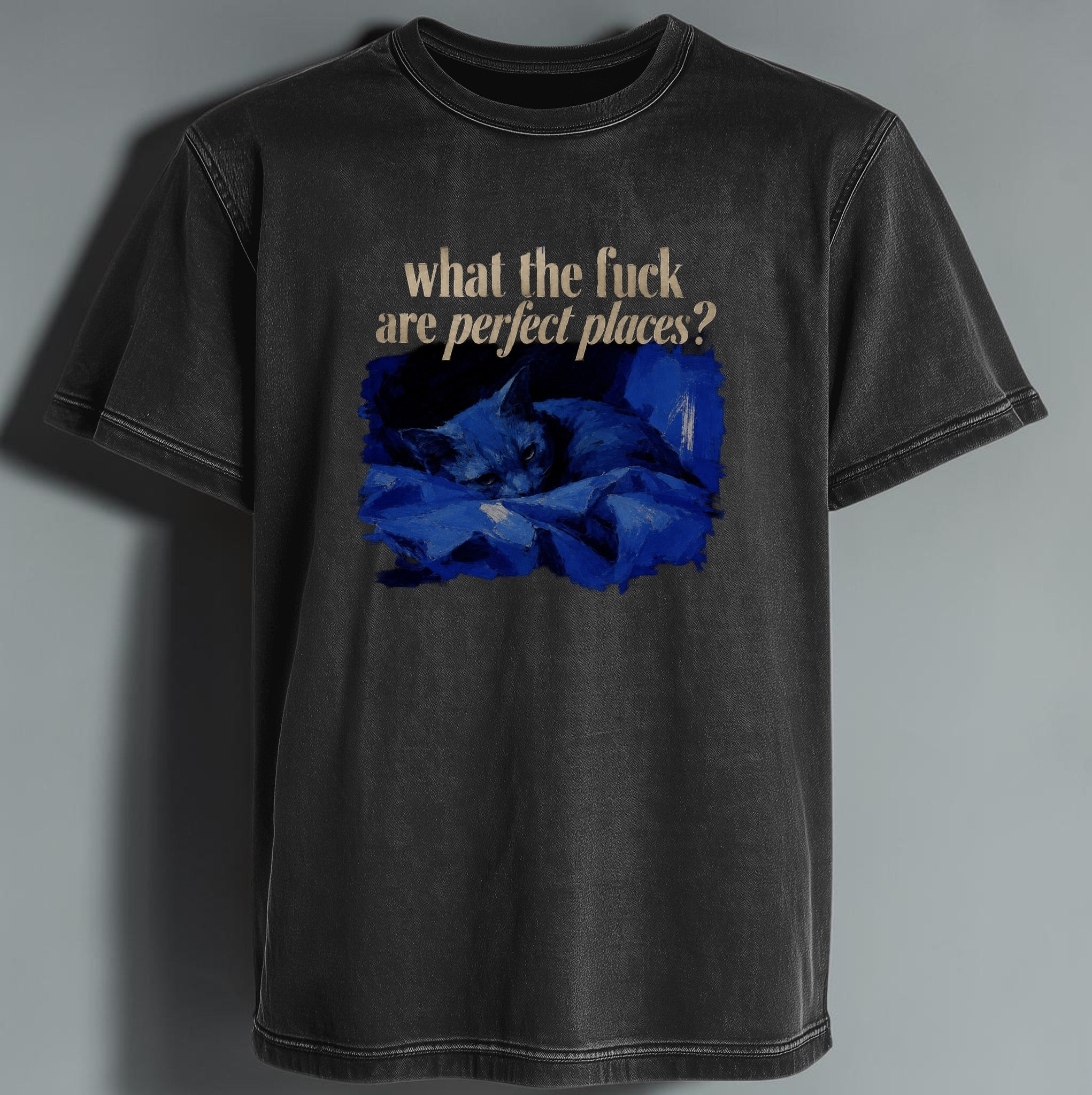 Polera Acid What The Fuck Are Perfect Places - Lorde