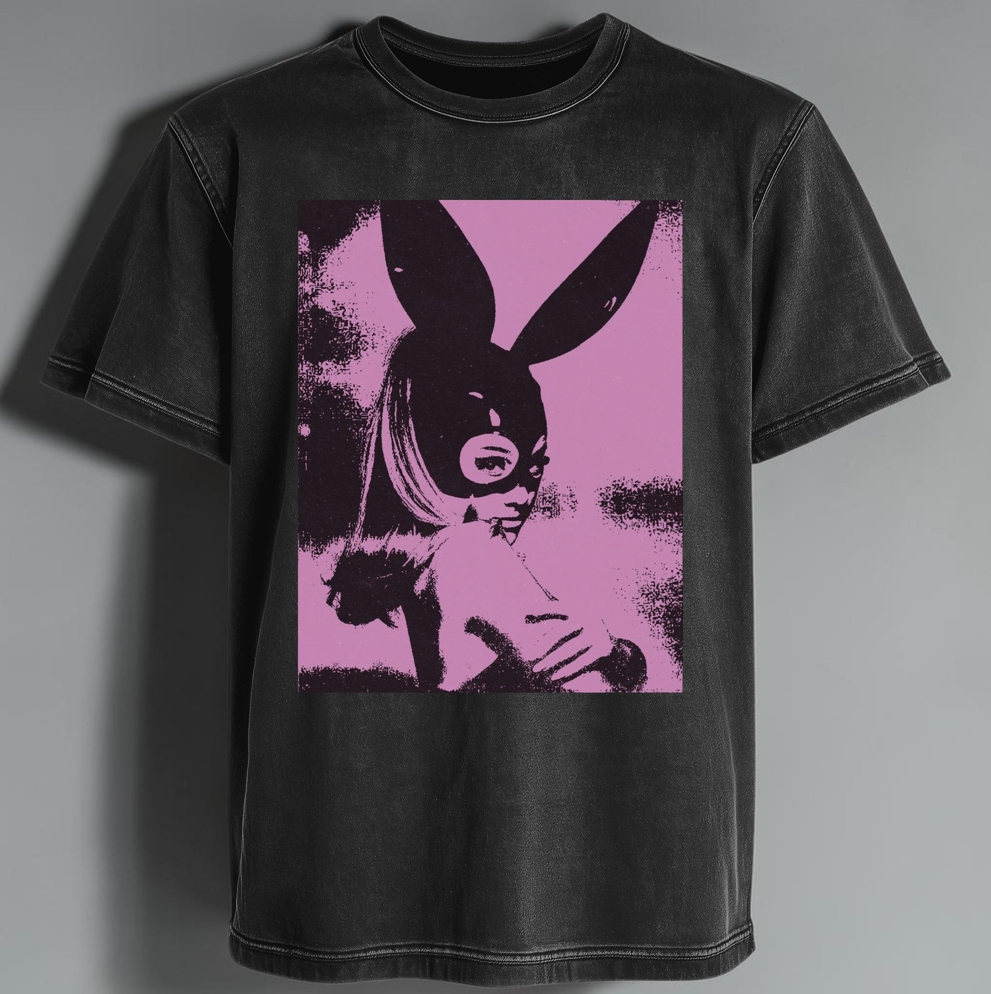 Polera Acid Wash Dangerous Woman - Ariana Grande