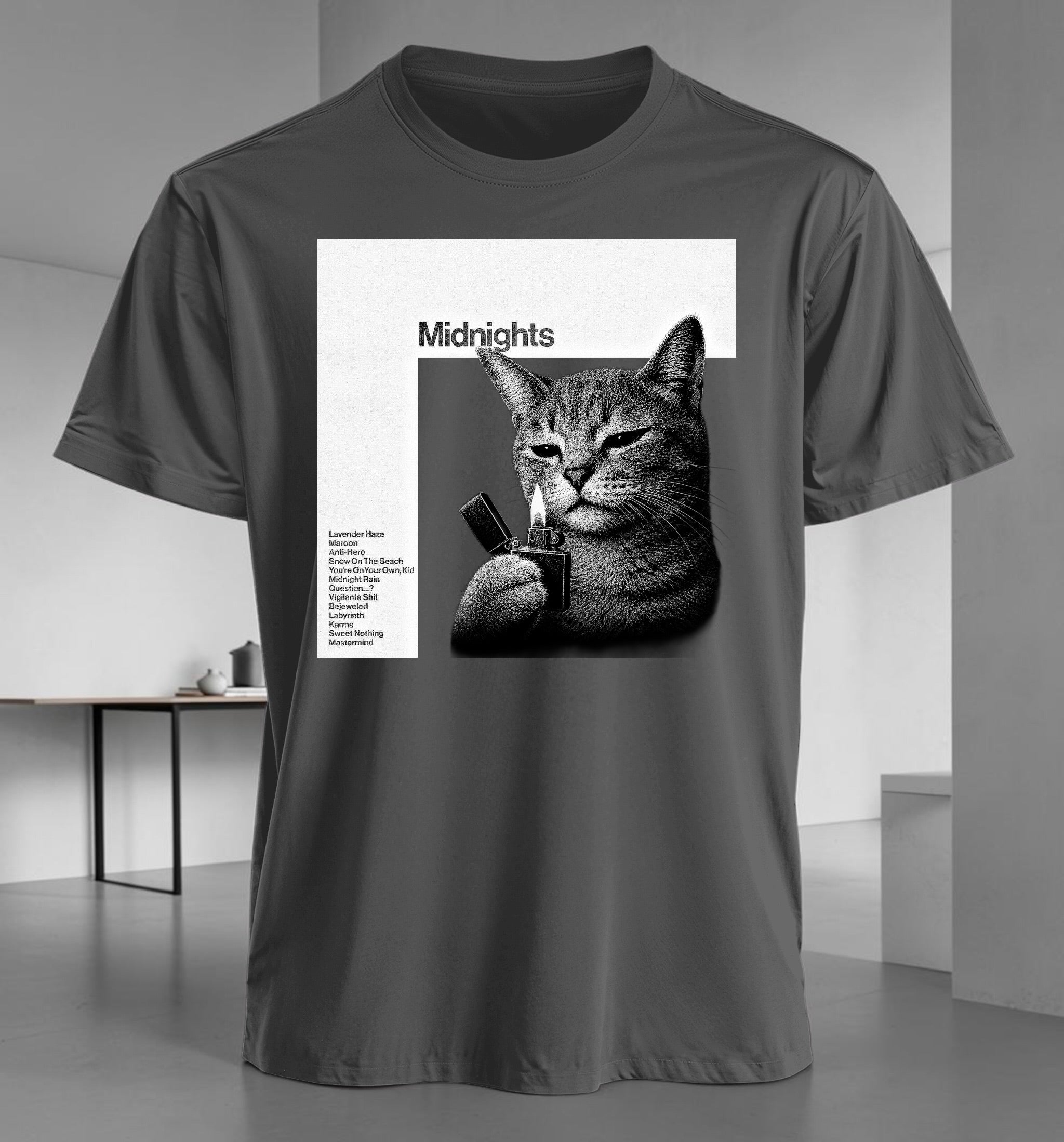 Polera Midnights Cat Edition - Taylor Swift