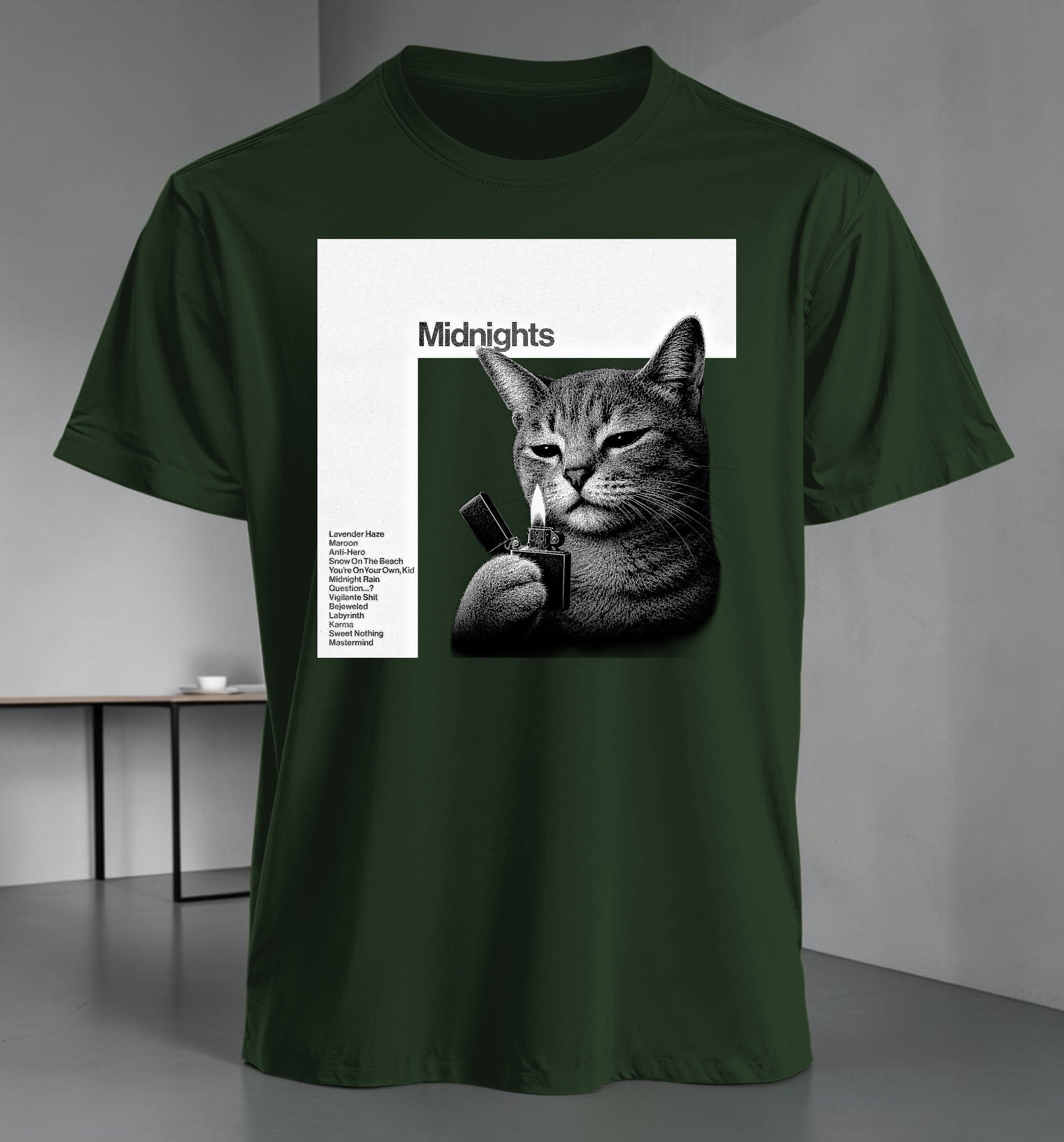 Polera Midnights Cat Edition - Taylor Swift