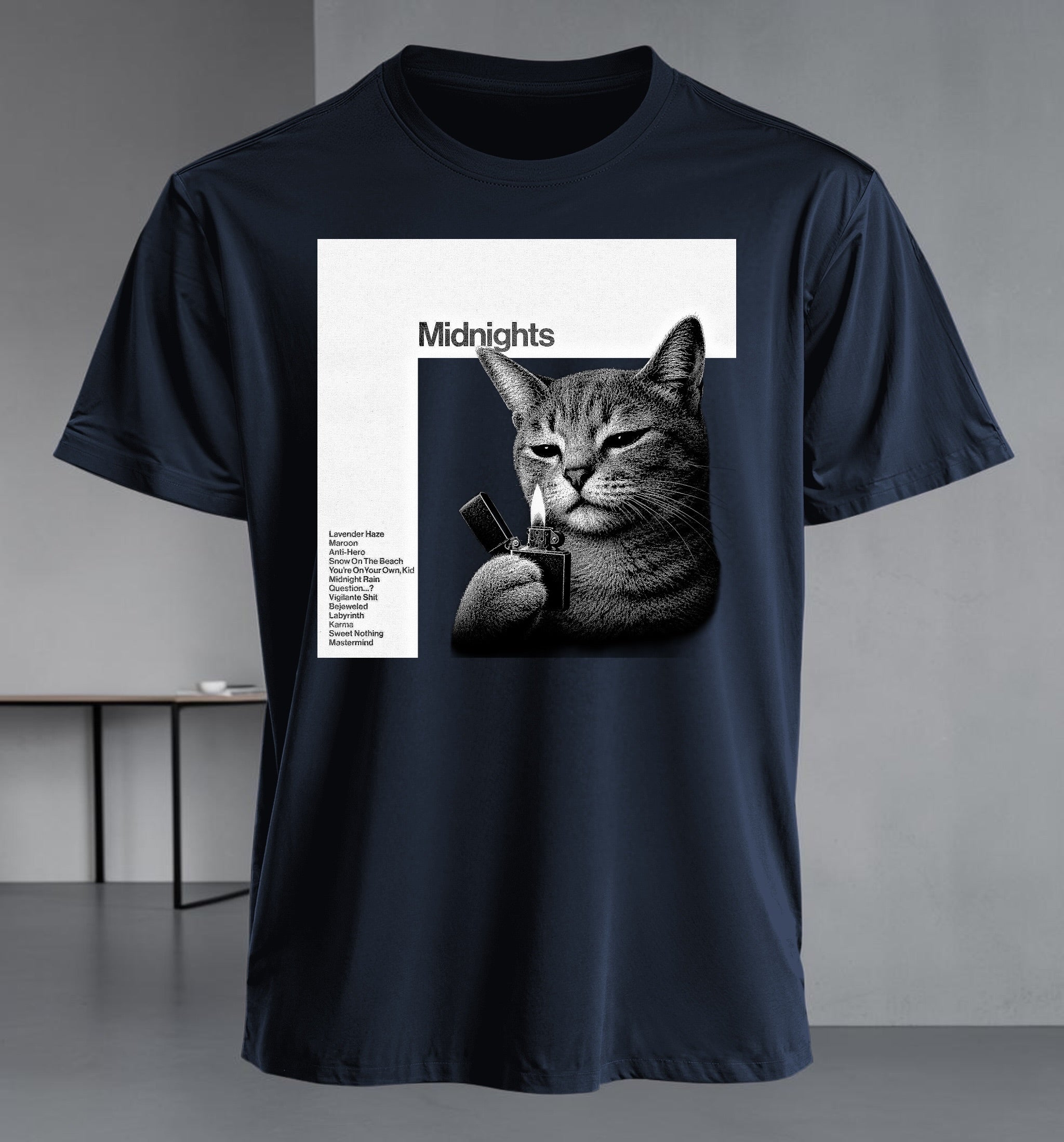 Polera Midnights Cat Edition - Taylor Swift