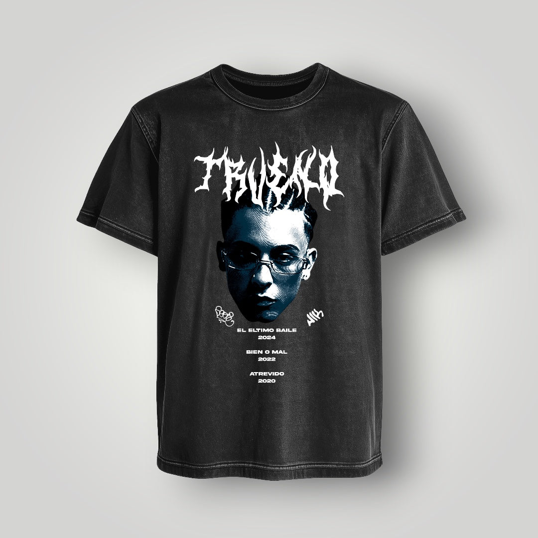 Polera Acid Wash Trueno - Oh My Merch Chile, merch de banda y streetwear musical
