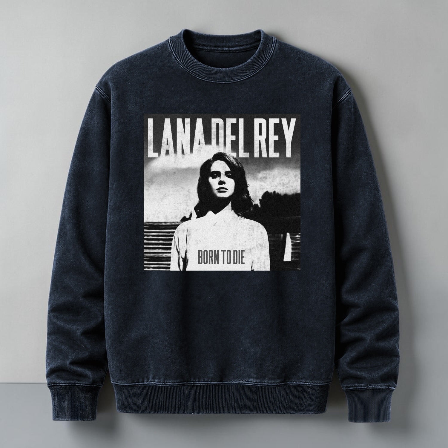 Polerón Polo Acid Wash Born To Die - Lana Del Rey