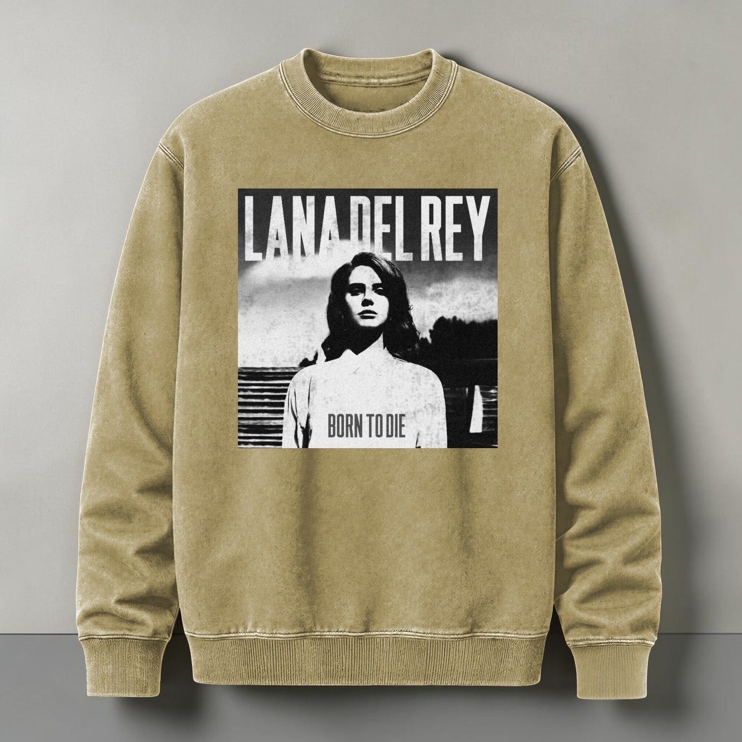 Polerón Polo Acid Wash Born To Die - Lana Del Rey