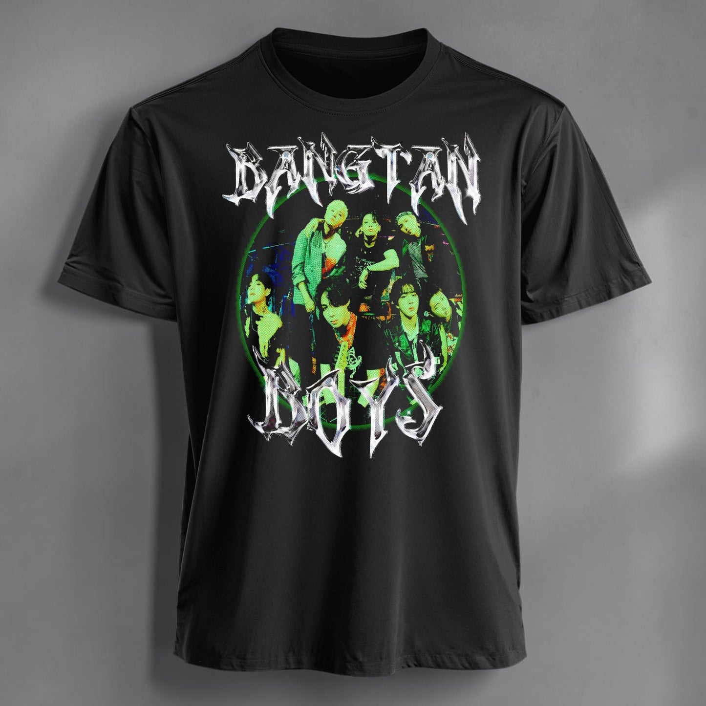 Polera Bangtan Boys BTS, vista frontal - Oh My Merch Chile
