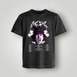 Polera Acid Wash AC/DC - Oh My Merch Chile, merch de banda y streetwear musical