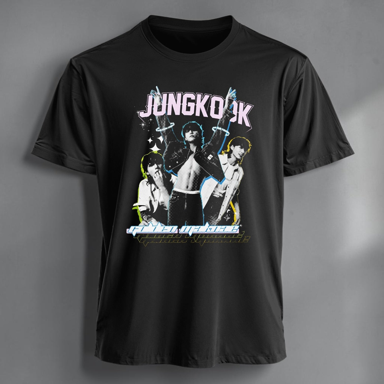 Polera Jungkook, vista frontal - Oh My Merch Chile