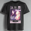 Polera Acid Wash Addison Rae y Charli Xcx, vista frontal - Oh My Merch Chile