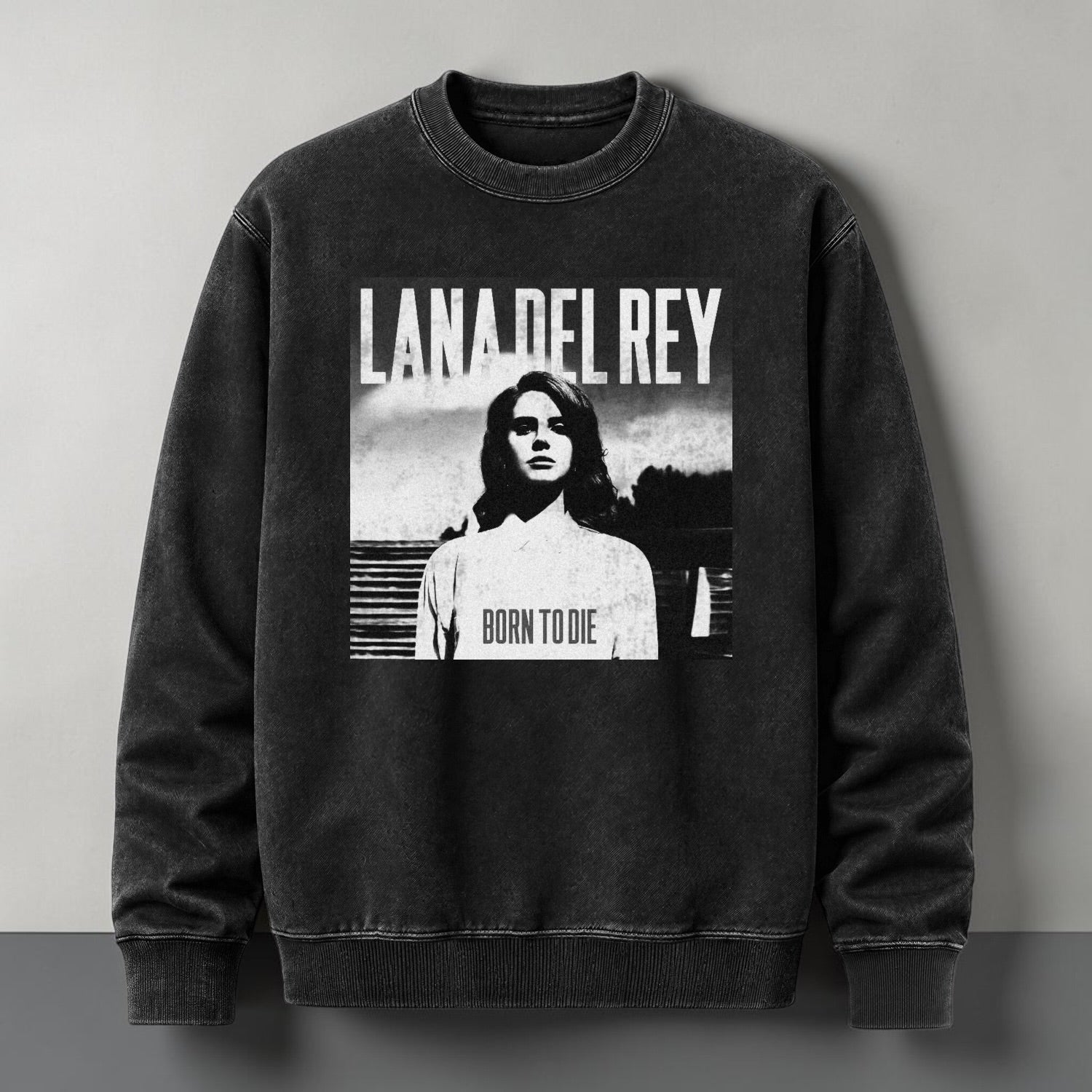 Polerón Polo Acid Wash Born To Die - Lana Del Rey