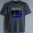 Polera Acid What The Fuck Are Perfect Places - Lorde, detalle del estampado - Oh My Merch Chile