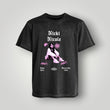 Polera Acid Wash Nicki Nicole - Oh My Merch Chile, merch de banda y streetwear musical