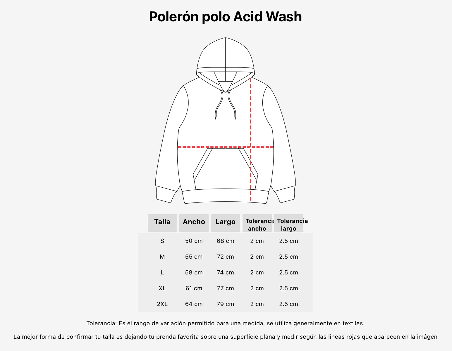 Polerón Polo Acid Wash “What The Fuck Are Perfect Places” - Lorde